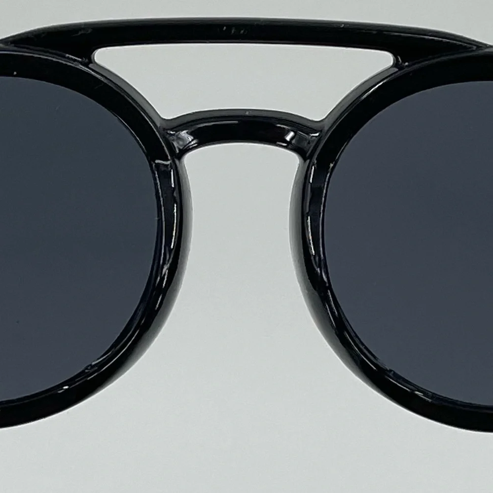 Technigadgets Steampunk Retro Sunglasses with‎ Zipper Hard Case New NWOT
